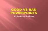 Good vs bad PowerPoints
