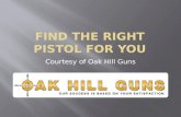 Find the Right Pistol for You