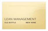 Old Bottle New Wine - Lean Management In Construction