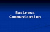 FYBMS- Business Communication