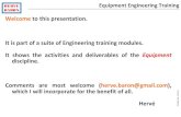 Equipment engineering