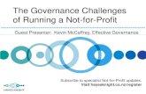 Governance Challenges of Running a Not-for-Profit in New Zealand