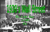 1930s Wall Street