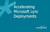 Accelerate Microsoft Lync Deployments with Session Border Controllers