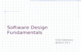 Software Design Fundamentals