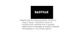 Bastille website analysis