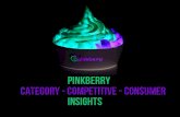 Pinkberry: Cateogry,Competitive,Consumer Insights