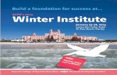 American College of Physician Executives(ACPE) 2014 Winter Institute