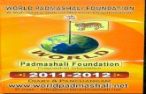 World Padmashali Foundation Diary 2011-2012