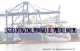 Logistica internacional, importancia transporte maritimo