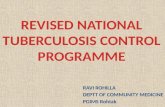 Revised national tuberculosis control programme