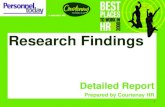 Best Places To Work In HR   2008 Research Report