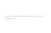 Preliminary Research - Analysing Promotional Campaigns