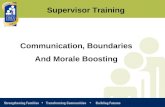 Lcc  supervisor training morale time email