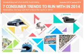 7 Consumer Trends to Run With in 2014