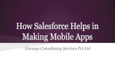 Developing Mobile apps using salesforce