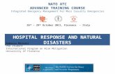 Hospital response to natural disasters
