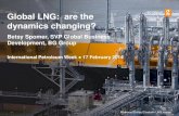 Global lng are the dynamicschanging