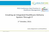 Creating an Integrated Healthcare Delivery System through IT