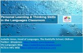 Personal learning and thinking skills in the mfl classroom new