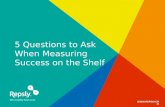 5 Questions to Ask When Measuring Success on the Shelf