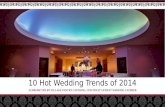 10 Hot Wedding Trends of 2014