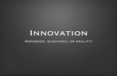Innovation: just a hype?