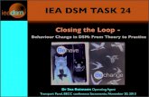 IEA DSM Task 24 Transport Panel at BECC conference