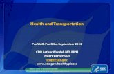 #35 Bridging Sectors: Fostering Collaboration between Health and Transportation Professionals - Wendel