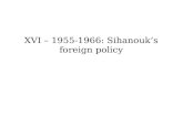 1955-1966 Sihanouk’s foreign policy during the Sangkum. Dr Henri Locard