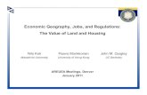 Land Prices and Regulation