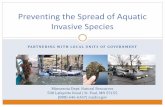 Preventing the Spread of Aquatic Invasive Species