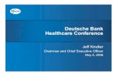 Pfizer at Deutsche Bank Securities Inc. Health Care Conference