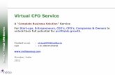 Virtual CFO Service & Corporate Advisory