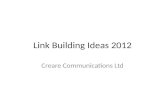 Link Building Ideas 2012