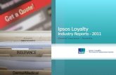 Ipsos Loyalty - General Insurance Loyalty Report - Australia 2011