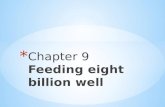 Chapter 9 feeding 8 billion well