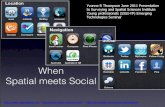 When Social Meets Spatial
