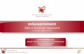M government - A Strategic Approach to developing mobility in e-services