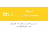 Service Oriented Architecture (SOA) [5/5] : SOA Best Practices