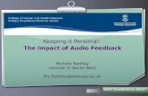Audio feedback final
