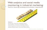 Web analytics and social media monitoring
