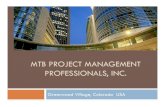 MTB  Project Management Professionals