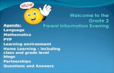 Grade 2 parent information session 2010 2011