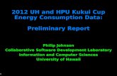 Kukui Cup 2012 Energy Data