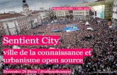 Sentient city   ville de la connaissance et urbanisme open-source