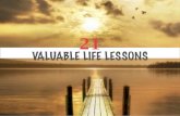 21 Valuable Life Lessons