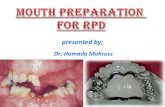 4 mouth prearation for RPD