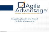 Integrating Quality into Project Portfolio Management