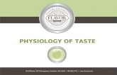 FLAVORx University -  Physiology Of Taste